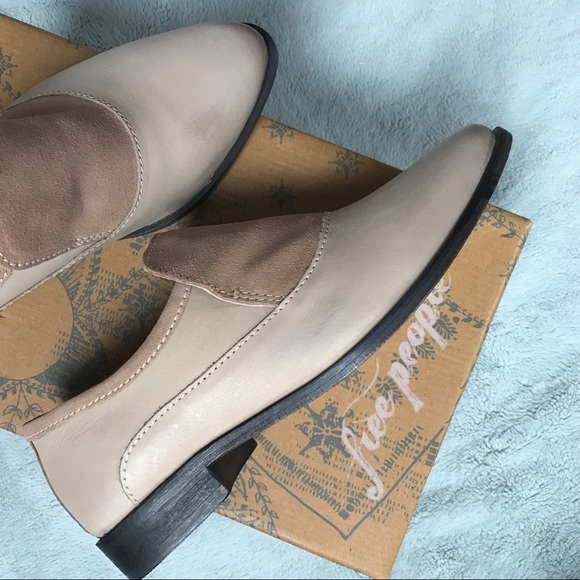 Free People Shoes - NWT Free People Brady Distressed Leather Loafer